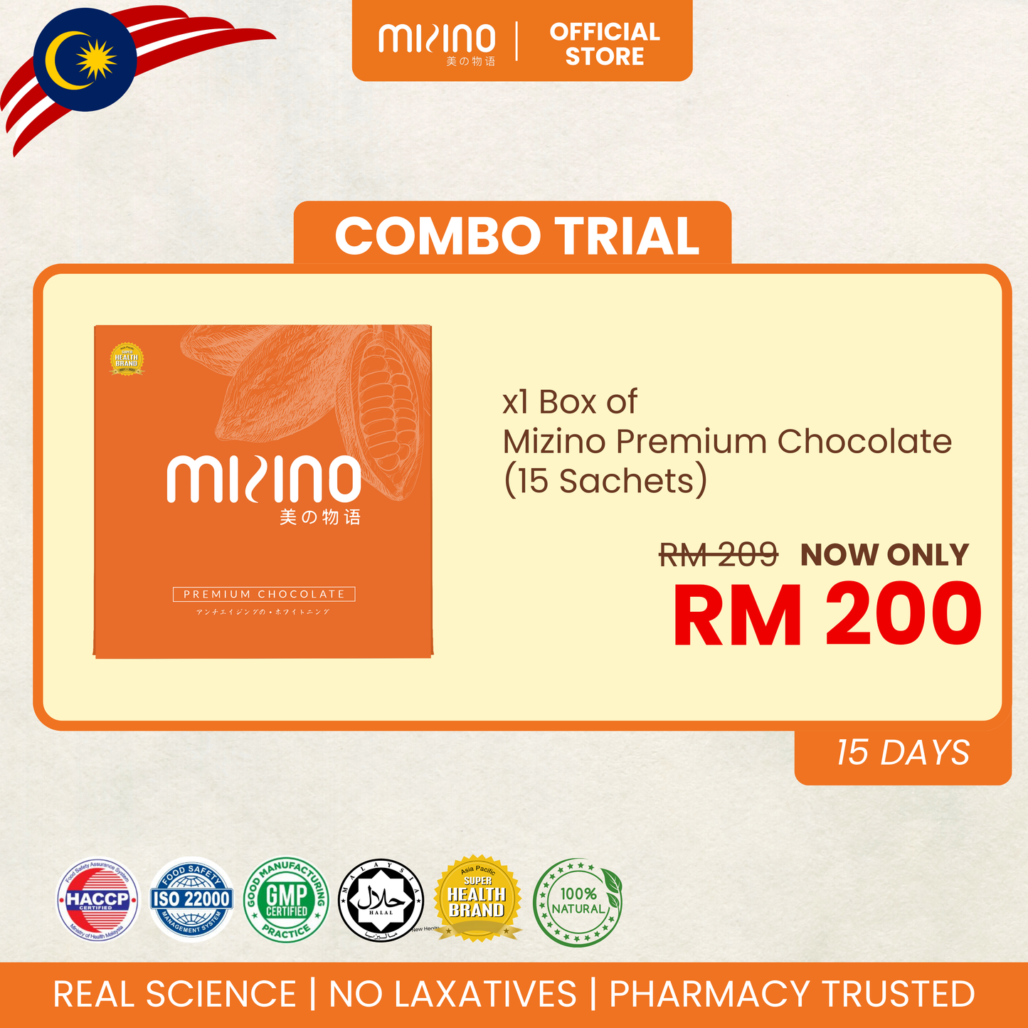 Mizino Premium Chocolate π« August Merdeka Limited-Time Promo