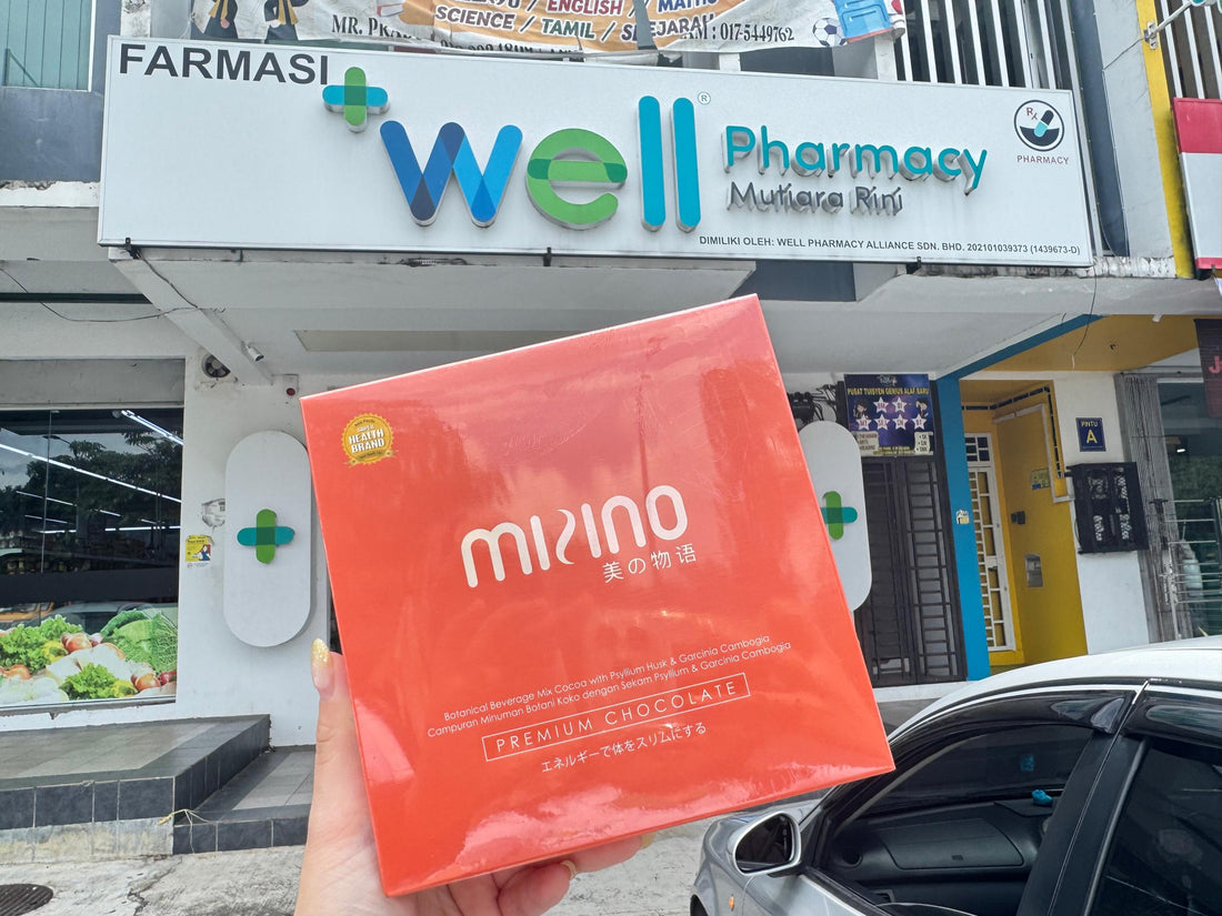 Mizino available at a Malaysian pharmacy